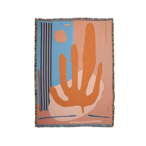 Woven Blanket Hazlewood Throw - Bimbo Concept