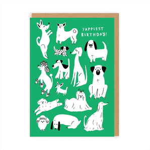 Yappy Birthday Greeting Card - Bimbo Concept