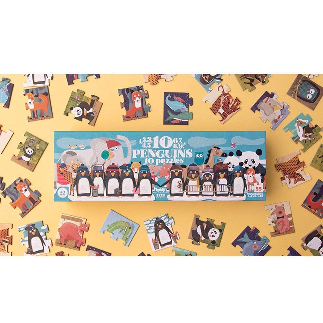 10 Penguins Puzzle
