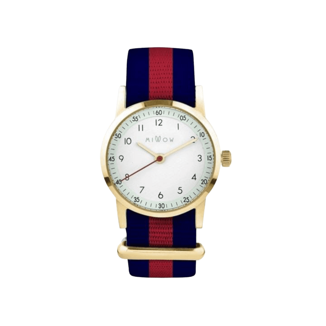 Opale Watch - Red Stripe