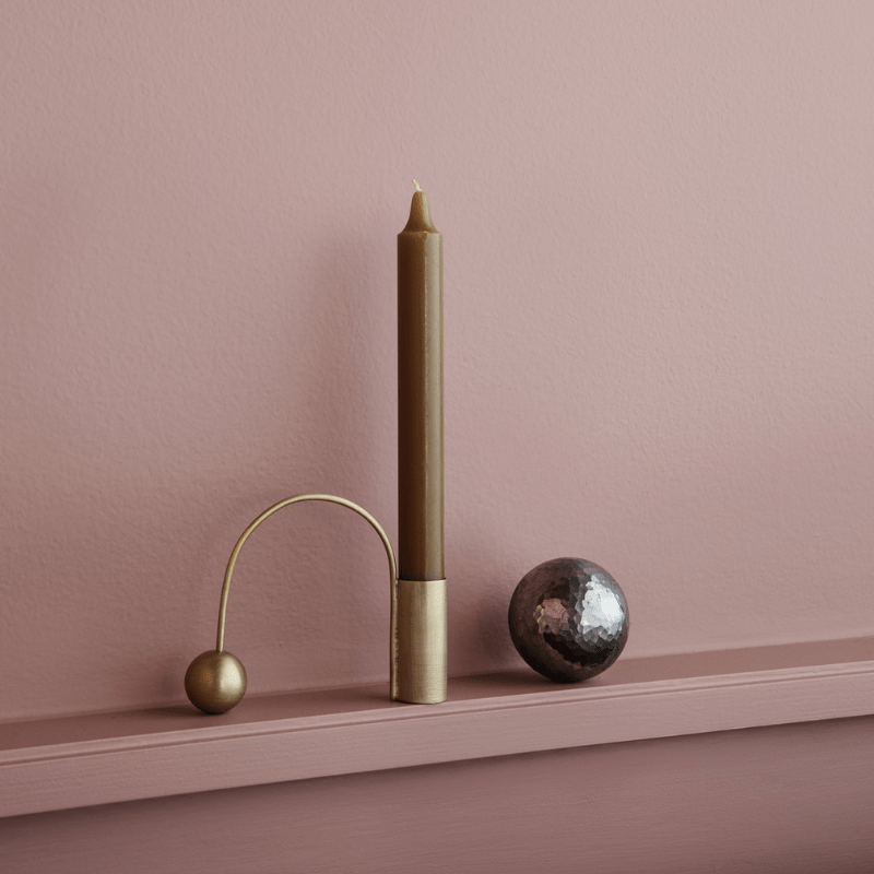 Balance Candle Holder - Brass