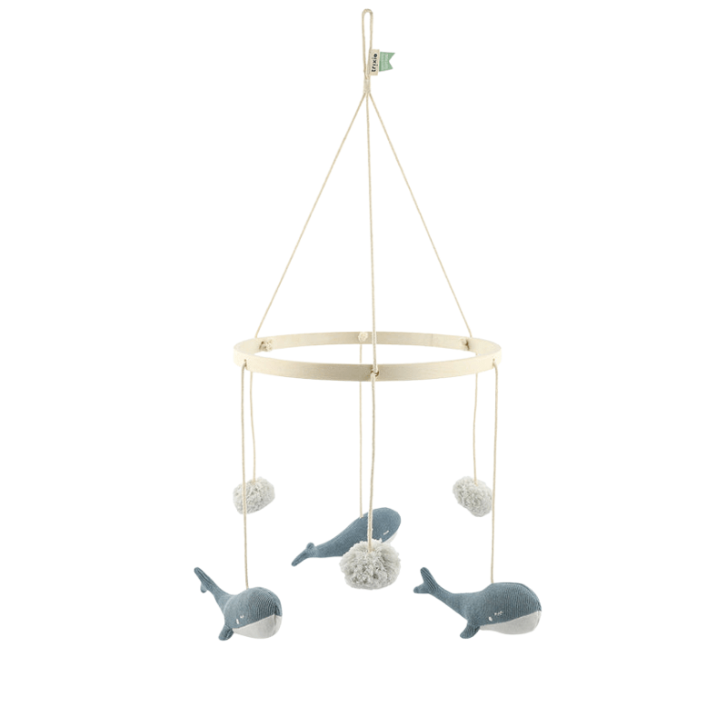 Crib mobile - Whale