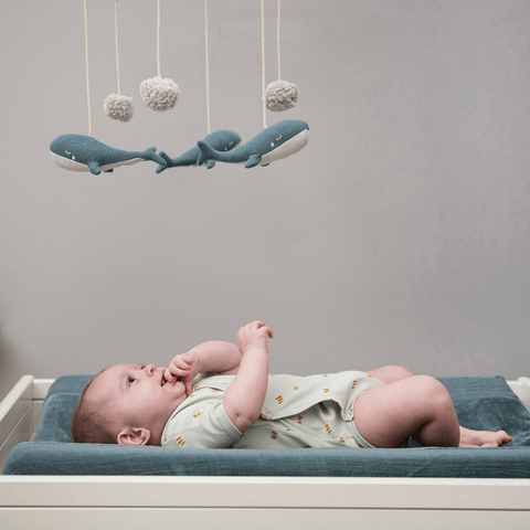 Crib mobile - Whale
