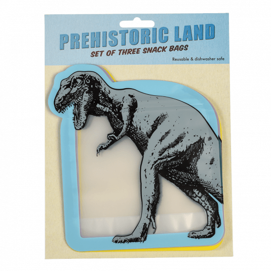 Prehistoric Land Snack Bags (Set of 3)