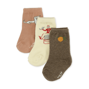3 Pack Jacquard Socks - Bimbo Concept