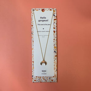 3D Horn Necklace - Bimbo Concept