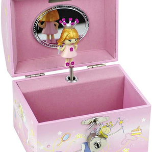 Saving Bank with Music Princess - Pink - Figurine Princess