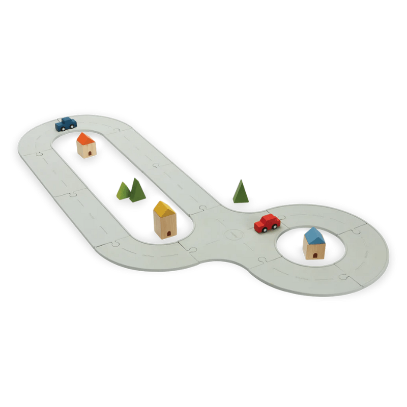 Rubber Road & Rail Set - Medium