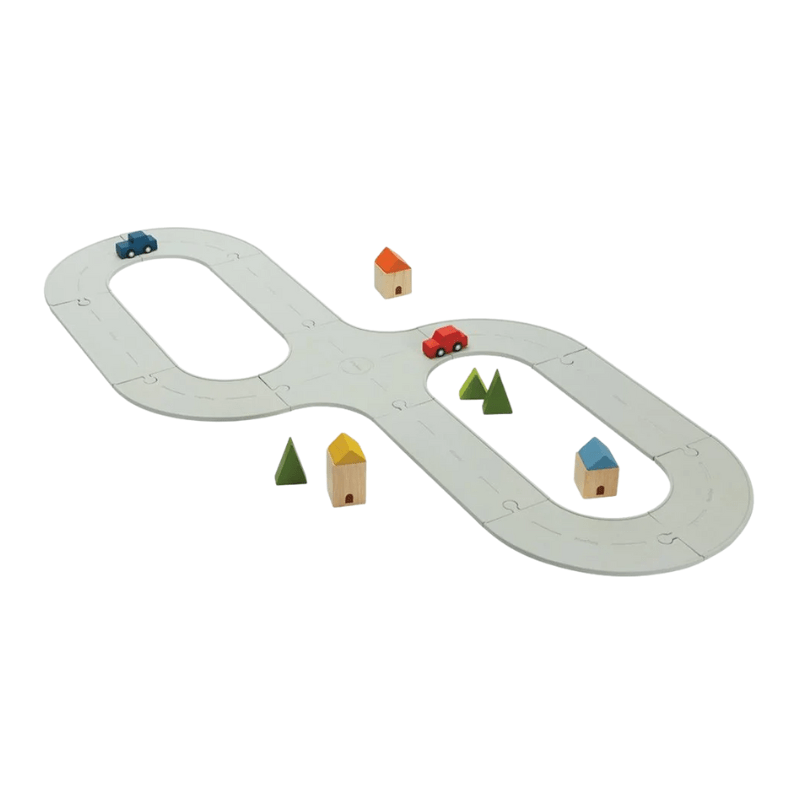 Rubber Road & Rail Set - Medium