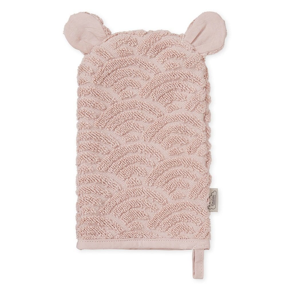 COTTON WASH GLOVE Blossom Pink