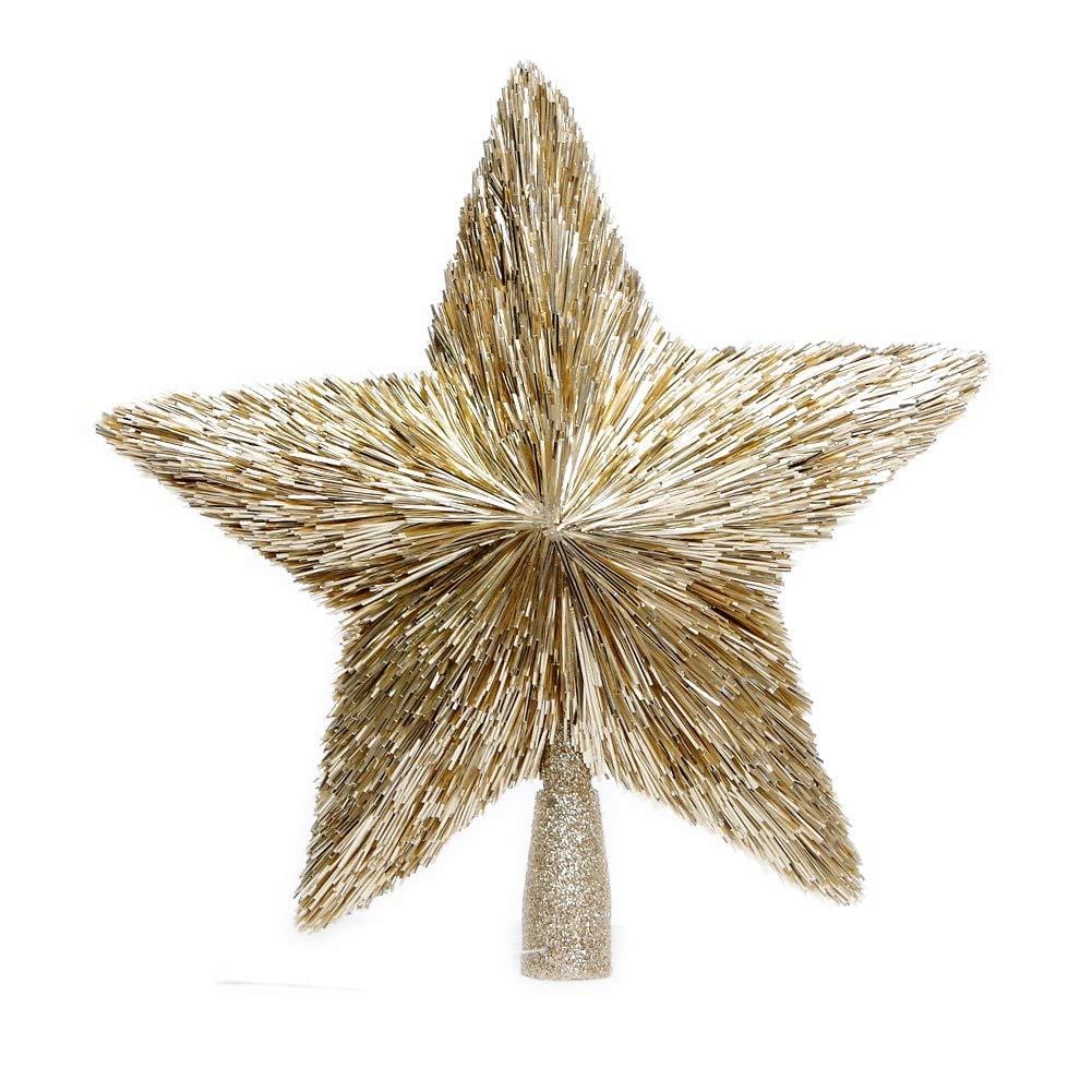 Christmas Deco - Tree Topper Star with Glitter Tube