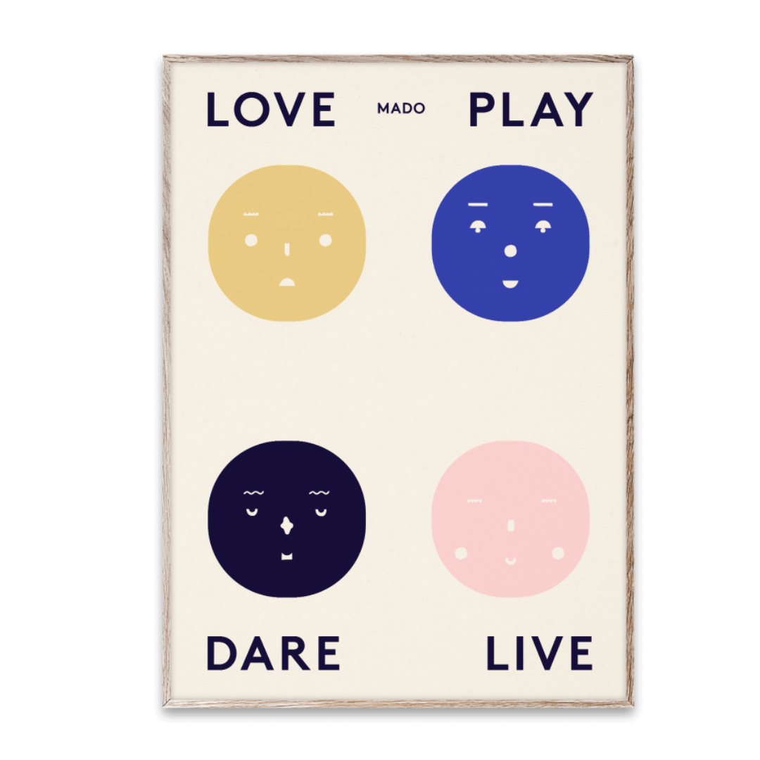 Four Feelings - 50cm x 70cm