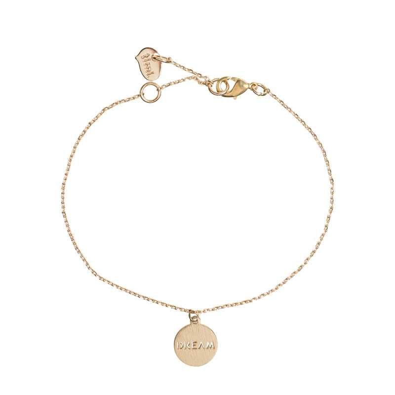 Dream Plate Bracelet - Gold