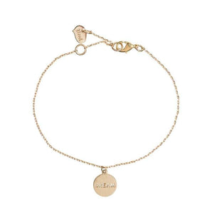 Dream Plate Bracelet - Gold