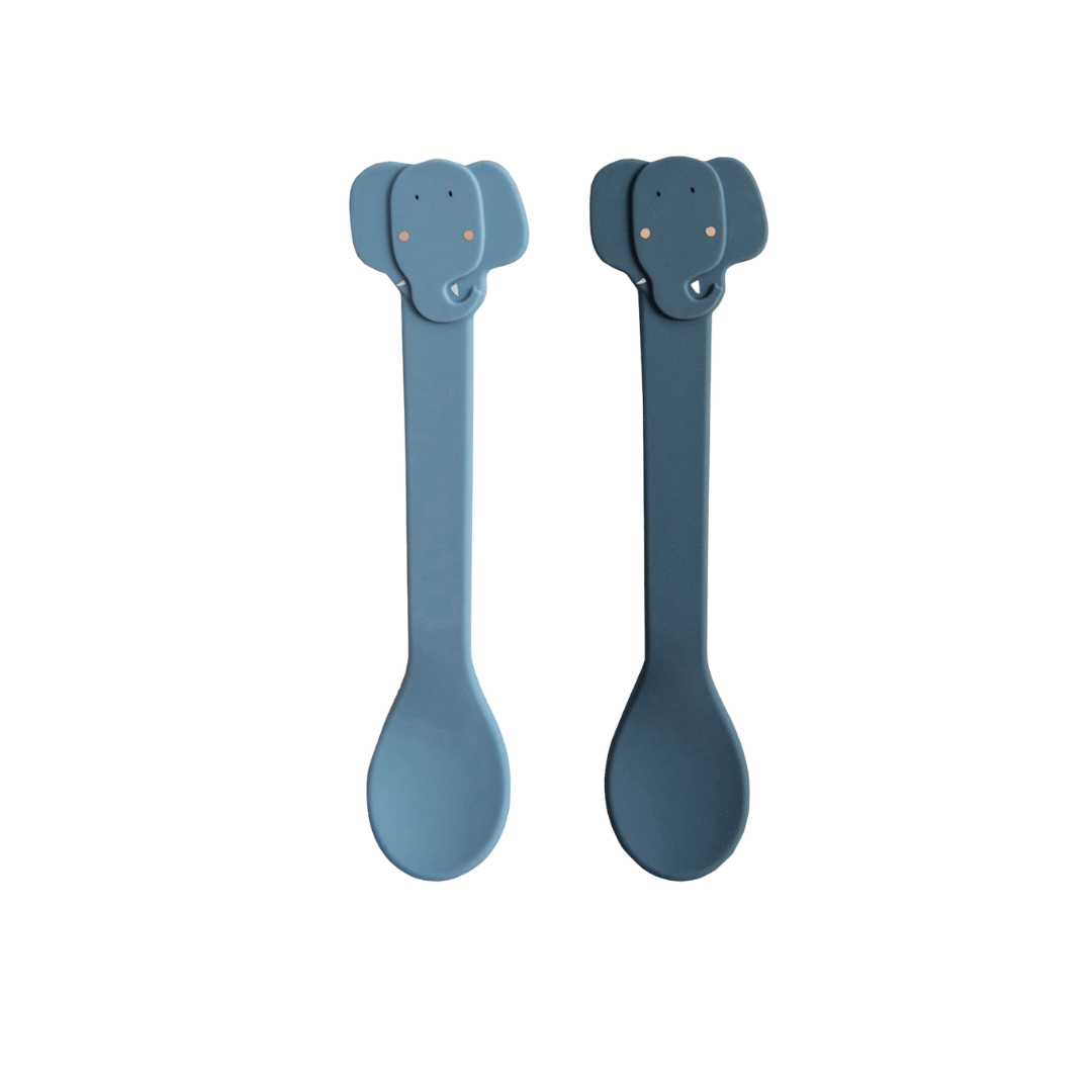 Silicone Spoon 2-Pack - Mrs. Elephant