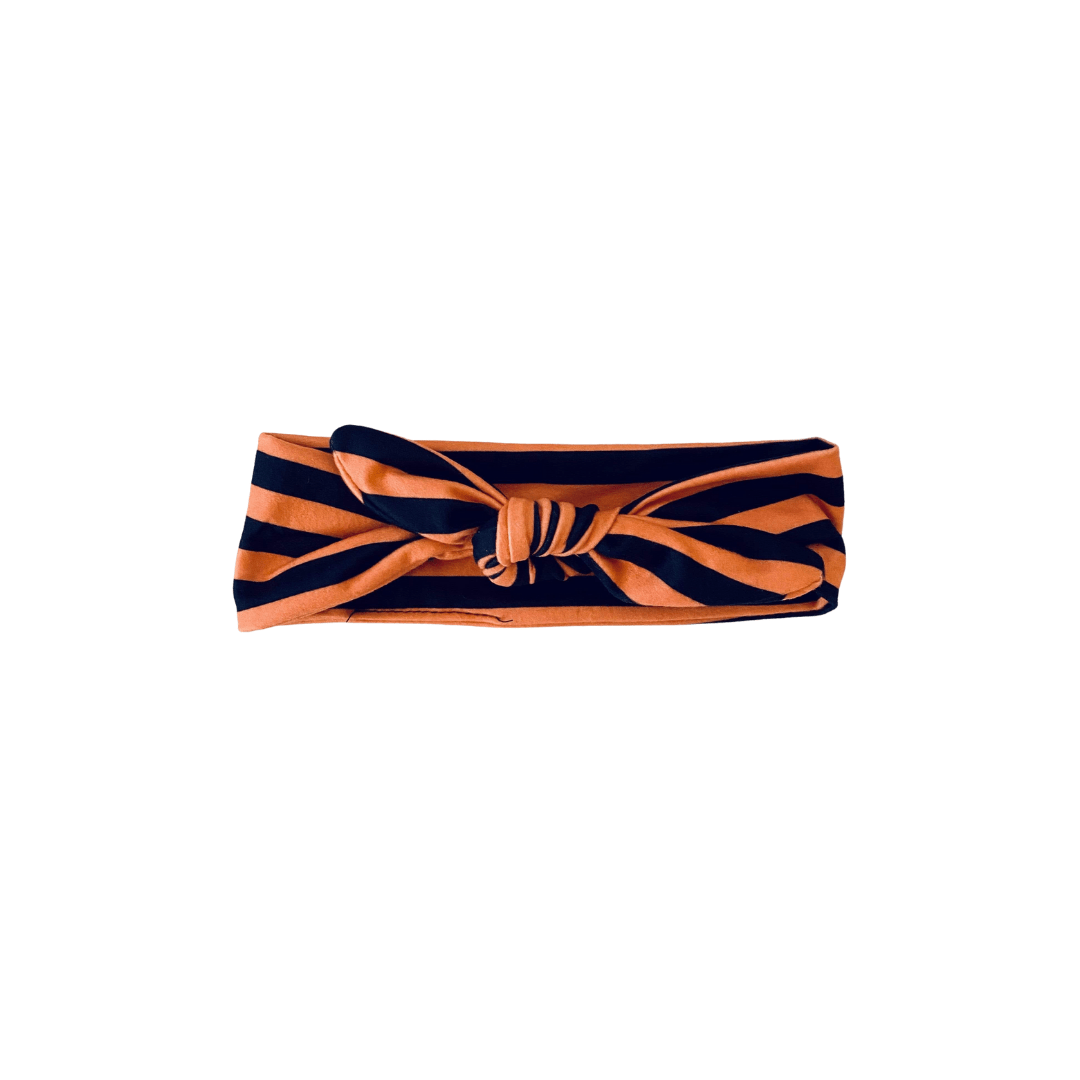 black & orange stripe