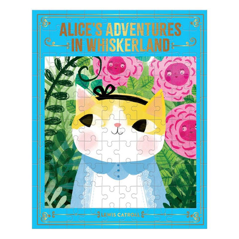 Puzzle Bookish Cat Alice Adventures
