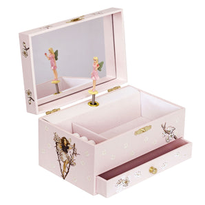 Fairy Cherry Musical Jewelry Box- Flower Fairies -Glow in dark