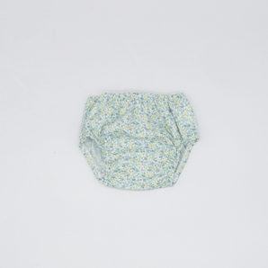 Blue And Yellow Flower Diaper Cover