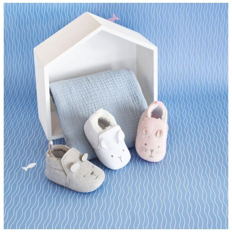 Baby Slippers White