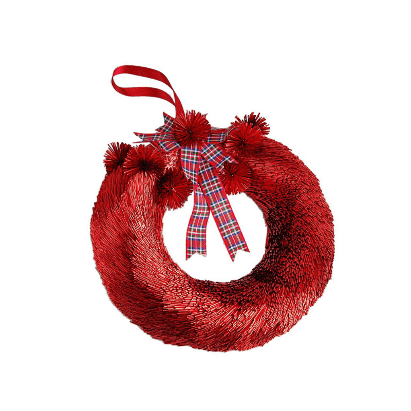 Christmas Deco - Red Wreath