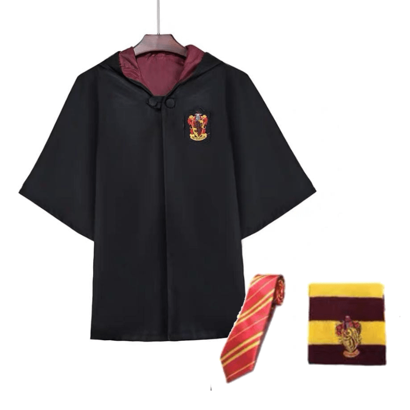  Gryffindor Set (Robe + Tie + Scarf)