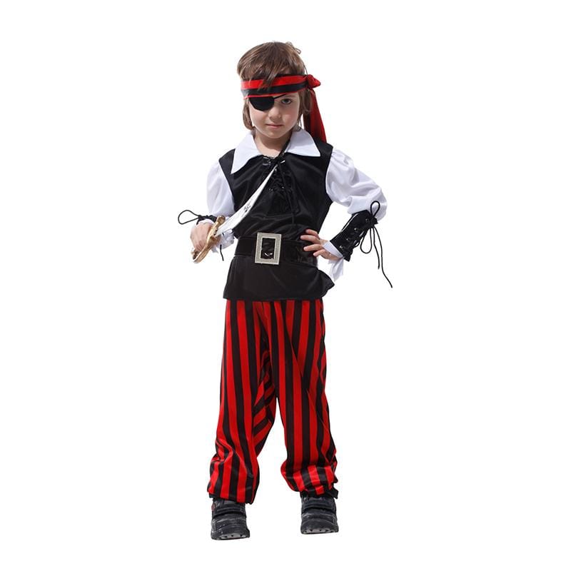 Costume Pirate Boy with Eyemask