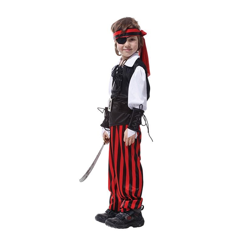 Costume Pirate Boy with Eyemask
