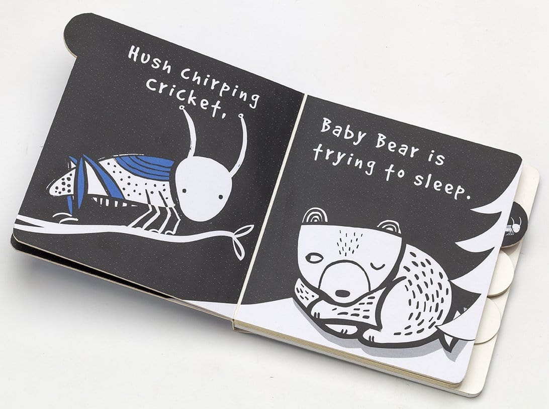Hush... Little Bear Is Sleeping: A Book with Sounds