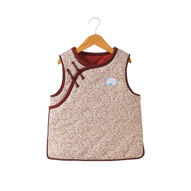 Chinese vest - Floral