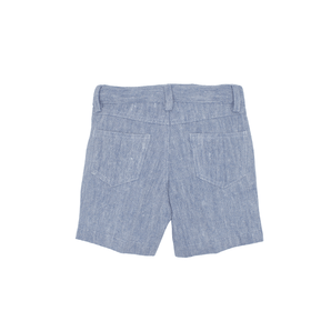 Linen Rustic Navy Shorts