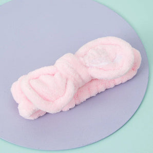 Little One'S Fluffy Makeup Headband - Pink