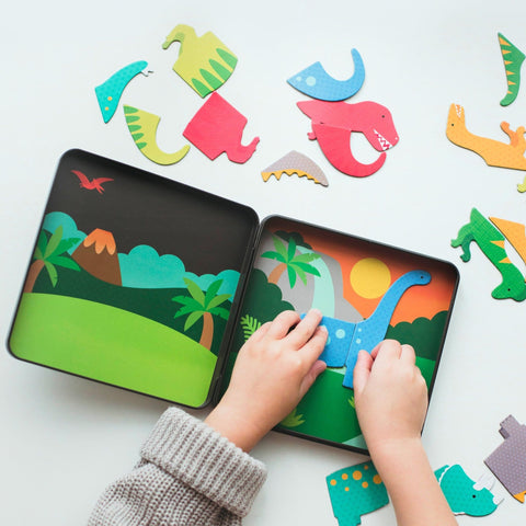 Magnetic Play Set: Dinosaurs
