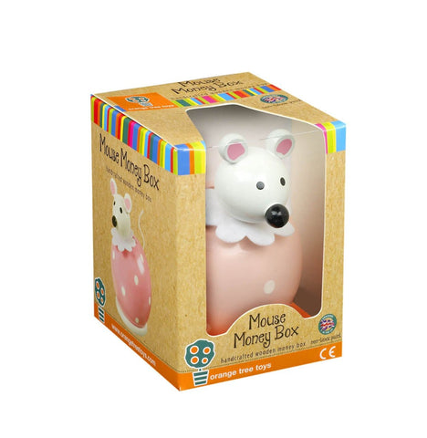 PINK MOUSE MONEY BOX