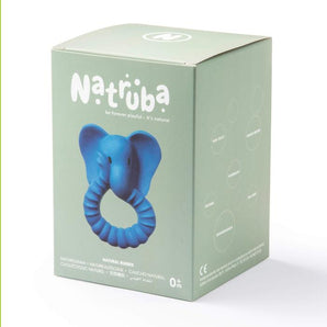 Teether Elephant Blue