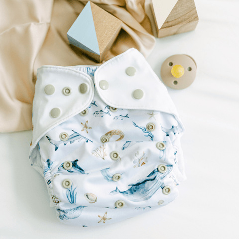 Cloth Diapers Single Set + Inserts - Nature Collection