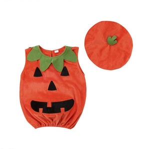 Halloween Pumpkin Costume With Hat