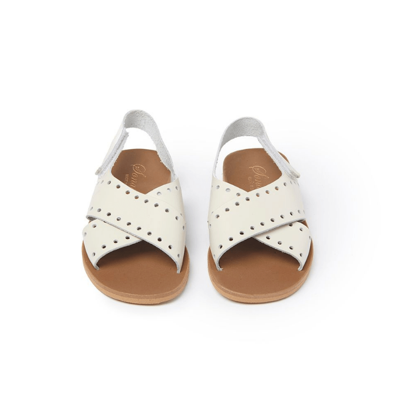 Pepper Up Kid's Sandals - Glacier Seta Leather