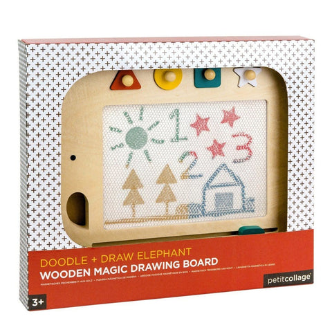 Wooden Magic Drawing Board: Doodle & Draw Elephant