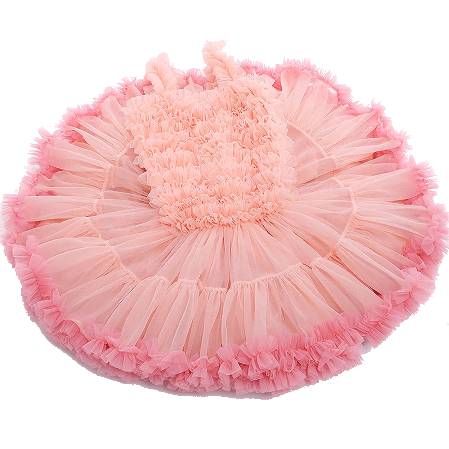 Ruffle Pink Dress