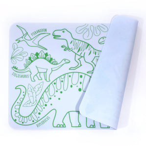 Mini Tablemat set Dinosaur