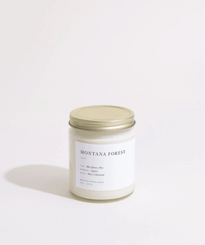 Montana Forest Minimalist Candle