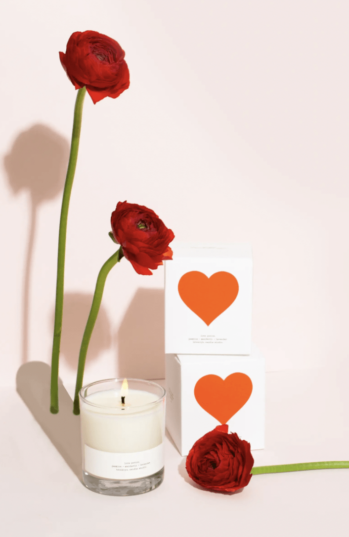 Love Potion Graphic Candle