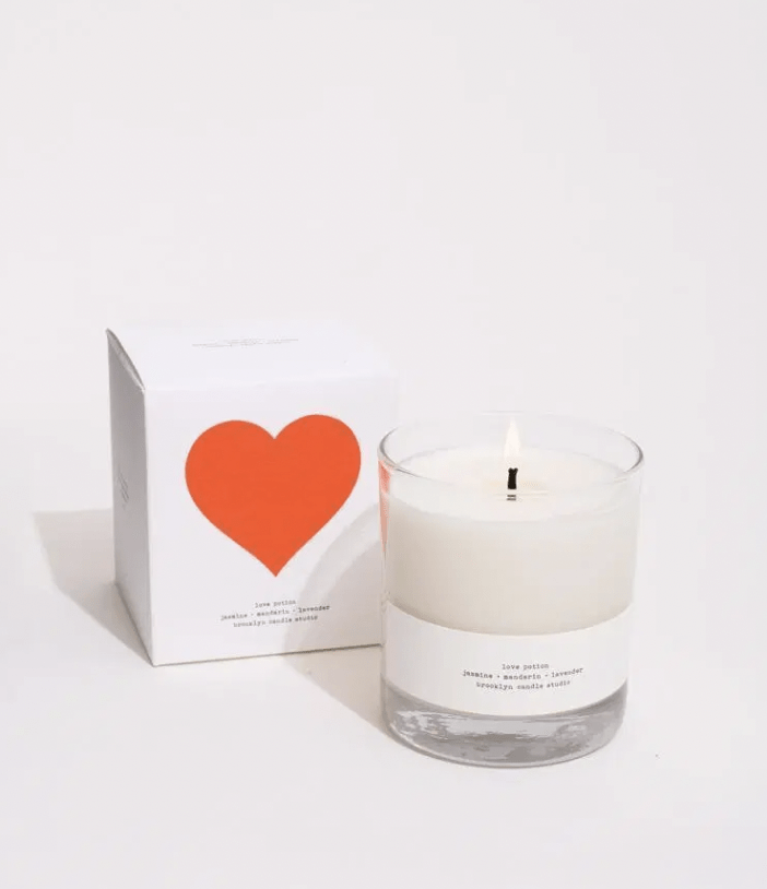 Love Potion Graphic Candle