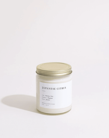 Japanese Citrus Minimalist Candle