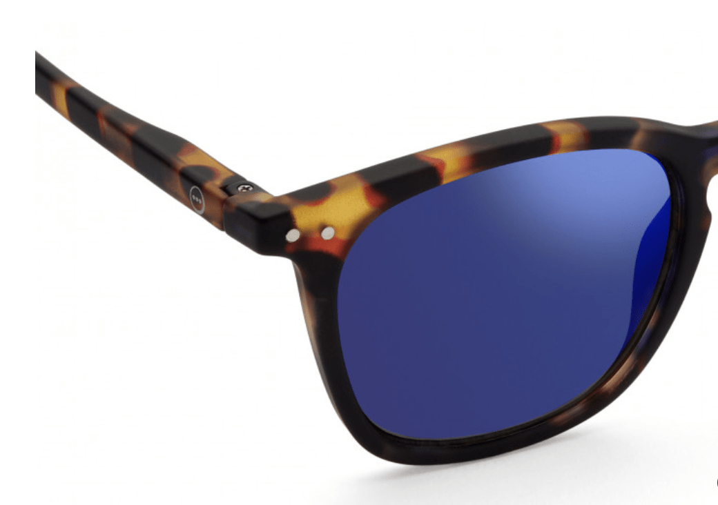 Sun Letmesee #E Tortoise Blue Mirror