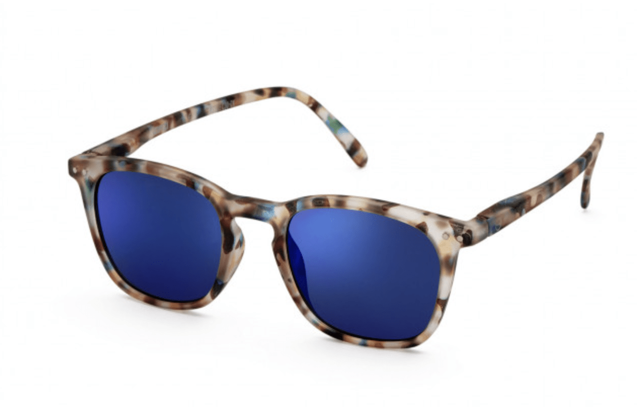 Sun Letmesee #E Blue Tortoise Blue Mirror