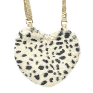 Snow Leopard Love Heart Bag