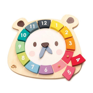 Bear Colours Clock