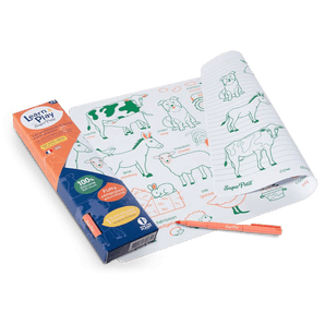 Tablemat set Farm Animals